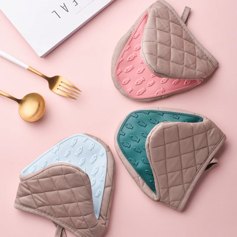 Oven Mitt Silicone - 1pc cozinha anti escaldadura luvas de