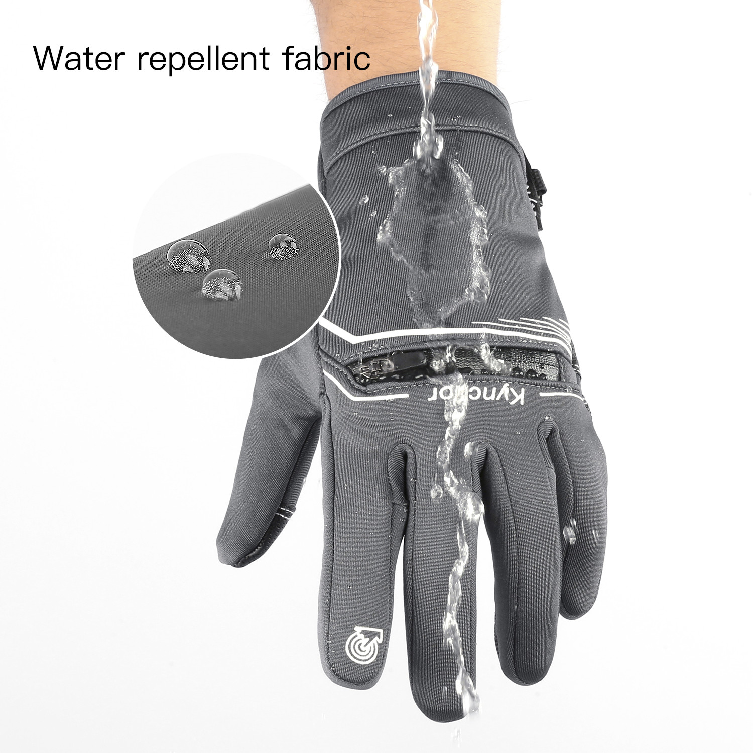 Ski Glove Waterproof - Inverno luvas de ciclismo das mulheres