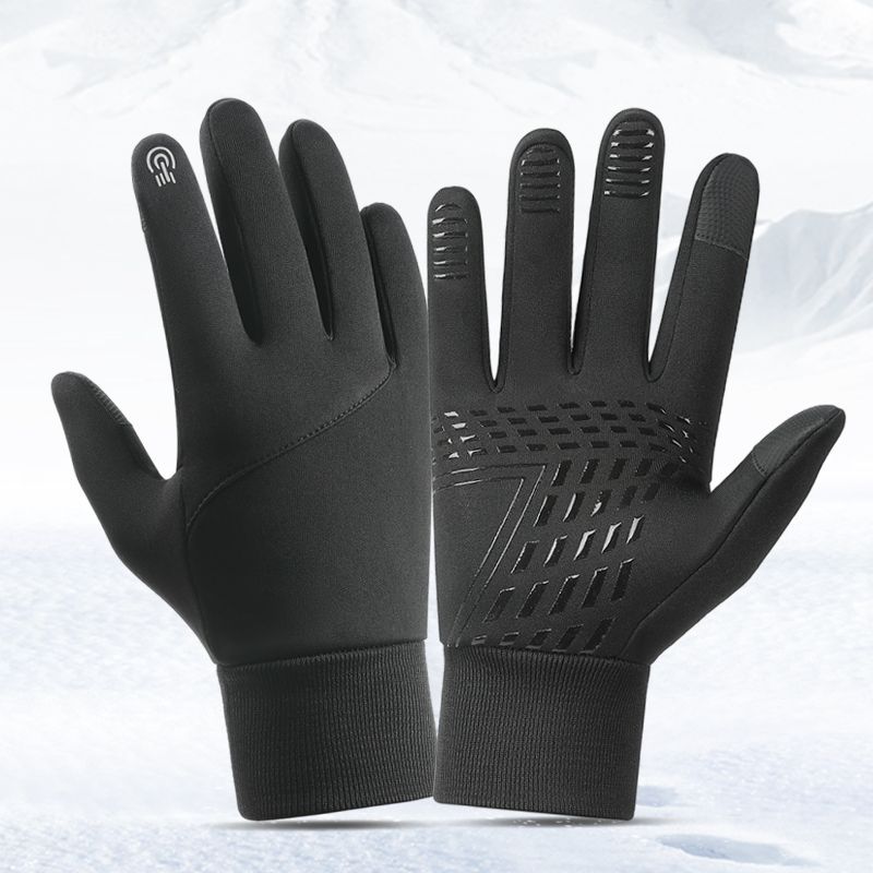 Ski Glove Waterproof - Luvas de ciclismo para homens mulheres