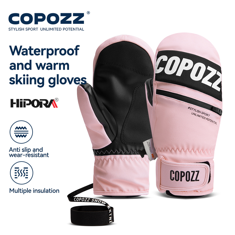 Ski Glove Waterproof - COPOZZ 3M Thinsulate Luvas de esqui