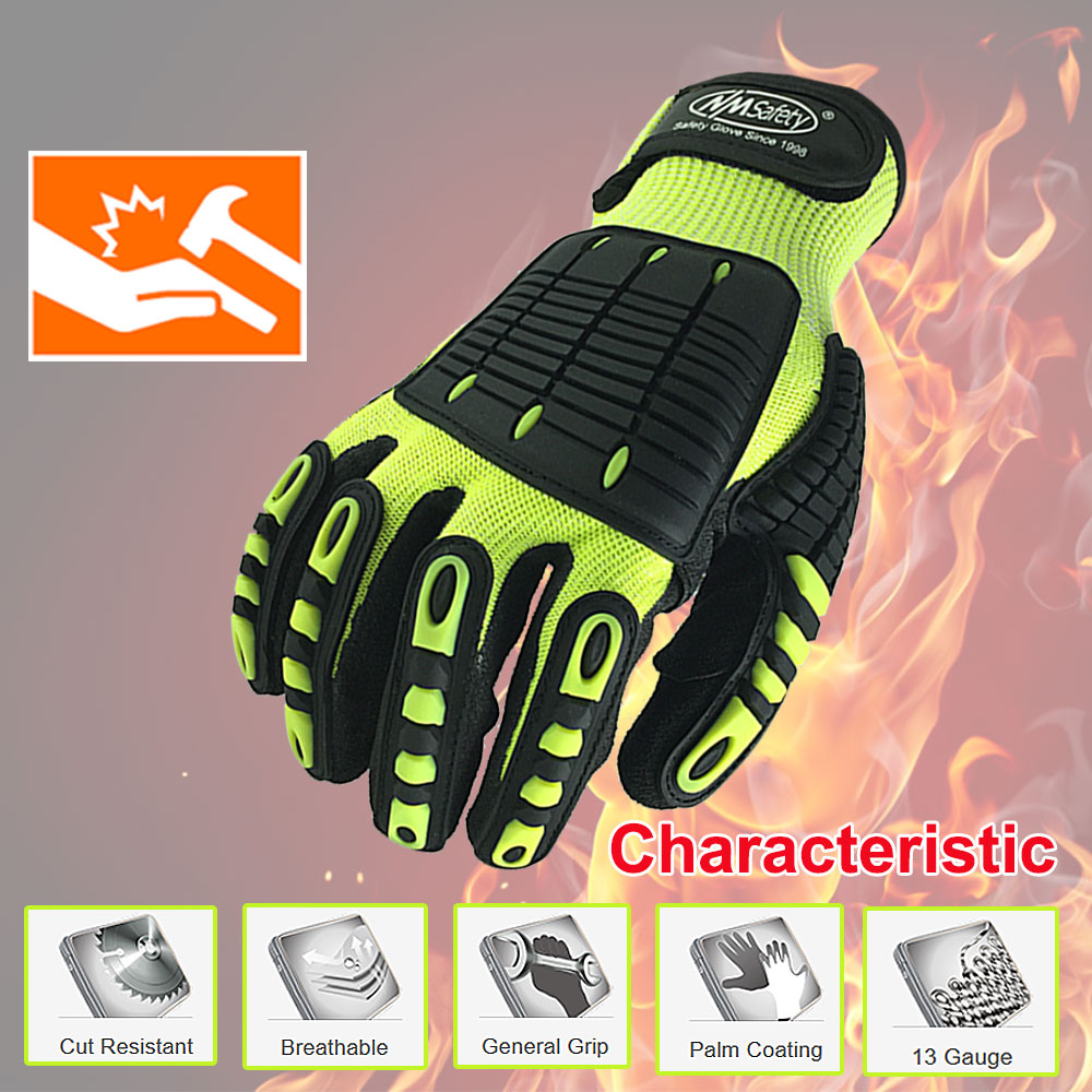 Work Glove Impact - Luvas de alta qualidade pra trabalho,