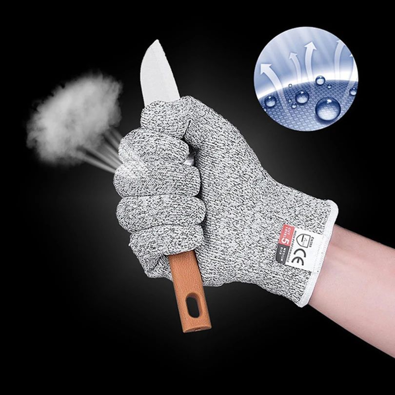 Cut Resistant Glove - Luvas Anticorte HPPE Nível 5 para