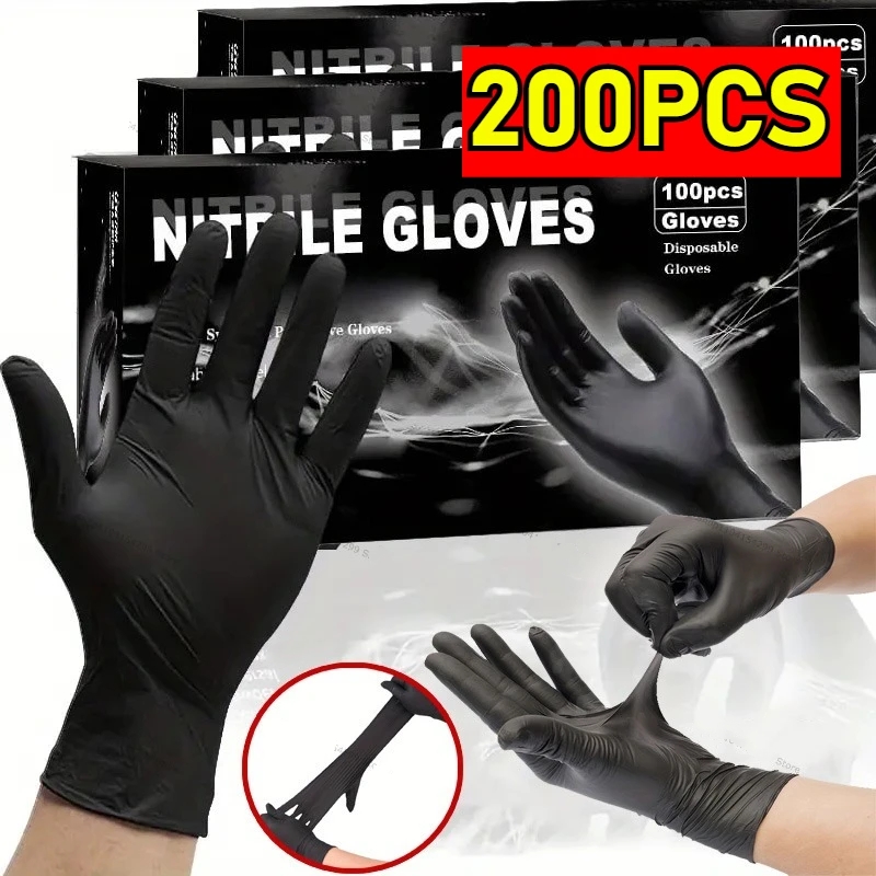 Latex Disposable Glove - Luvas Descartáveis de Nitrilo Impermeáveis para