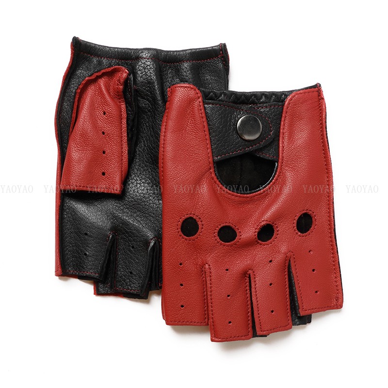 Leather Driving Glove - Luvas Finas de Couro Genuíno 100%