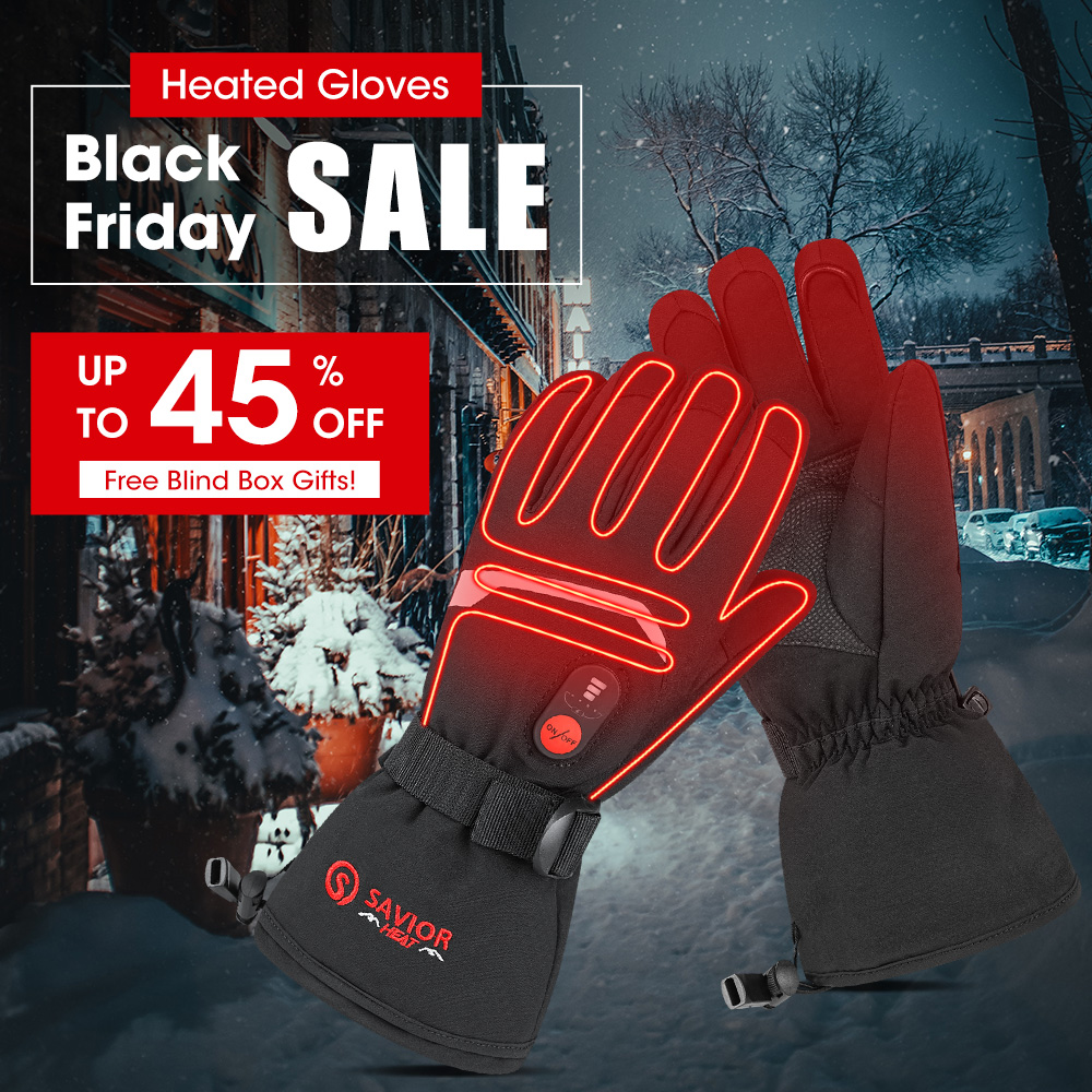 Heat Resistant Glove - Snow cerf inverno luvas aquecidas mulheres