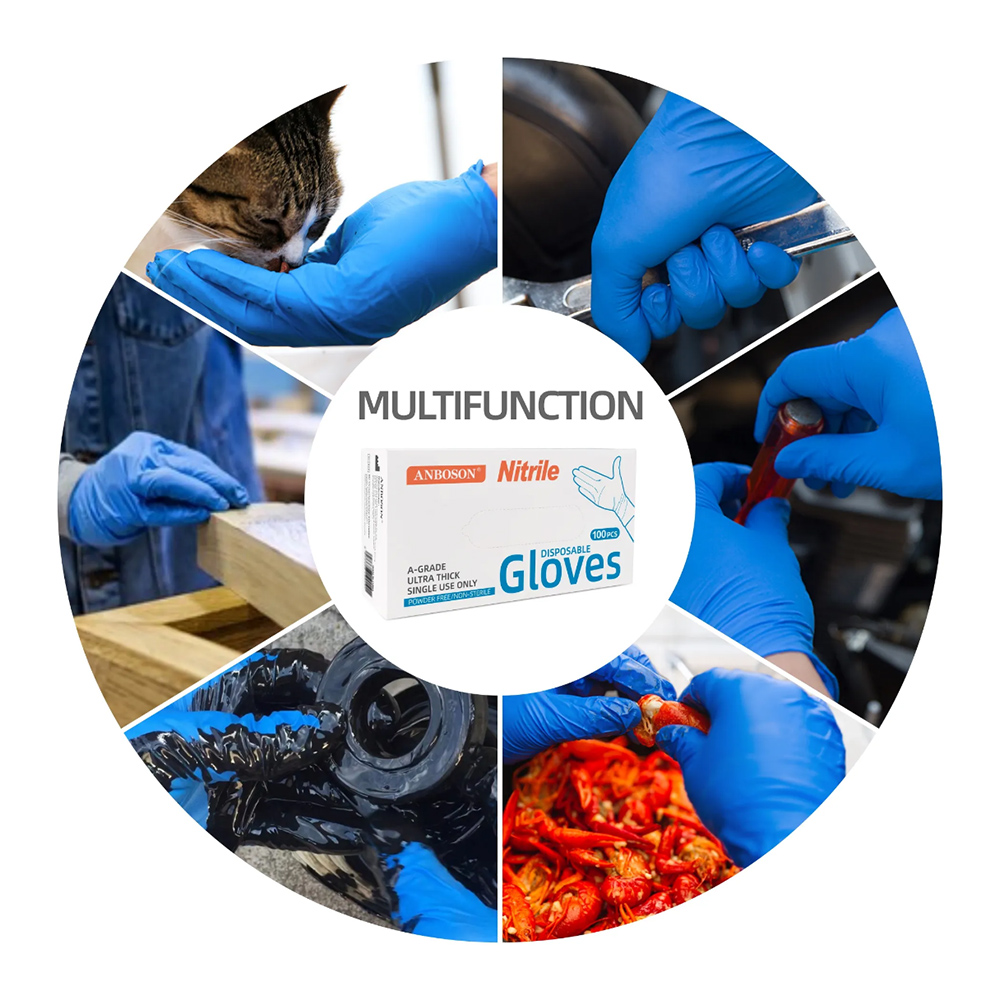 Luvas descartáveis para exame  - Exam Glove Nitrile avaliação e preço