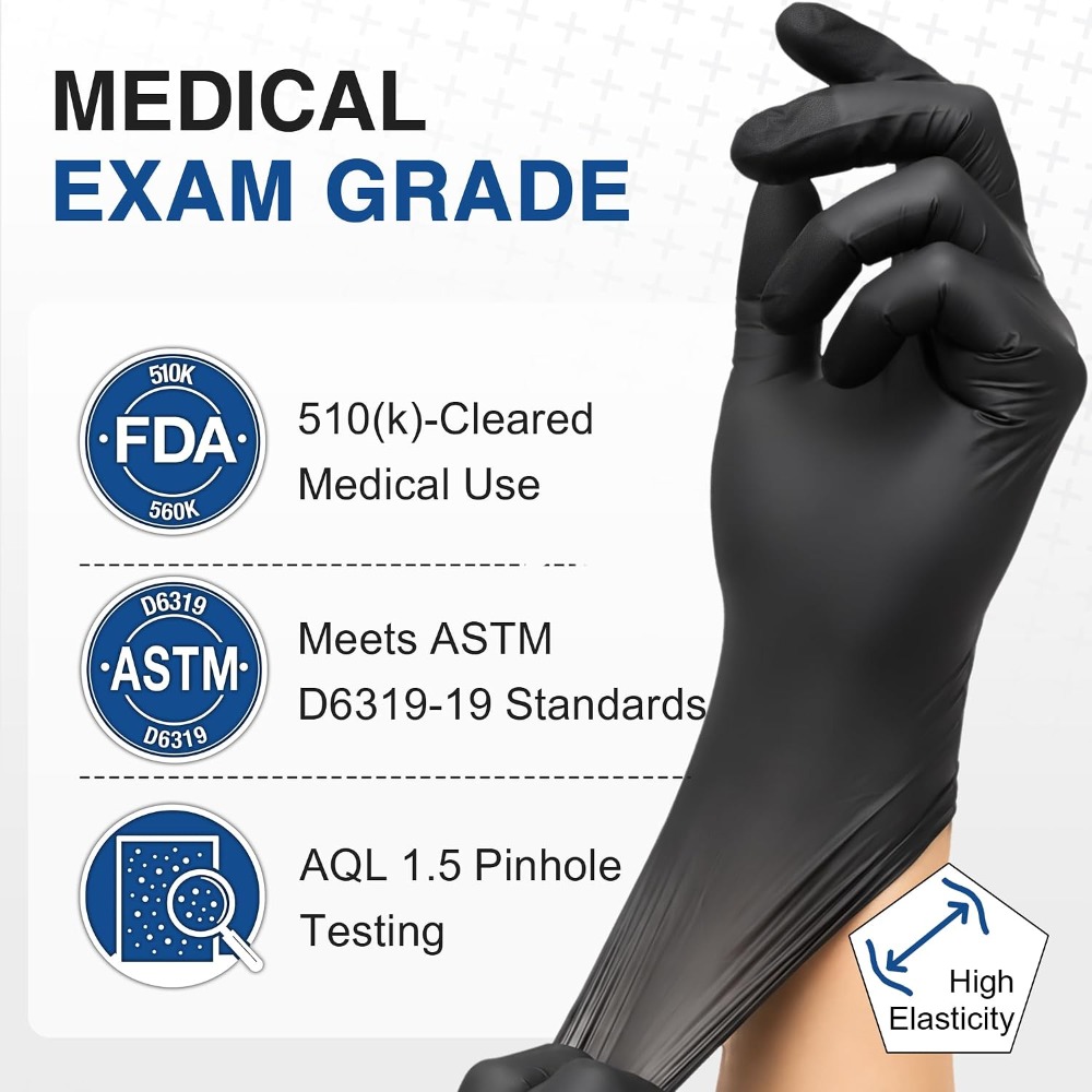 Luvas Descartáveis de Nitrilo  - Exam Glove Nitrile avaliação e preço