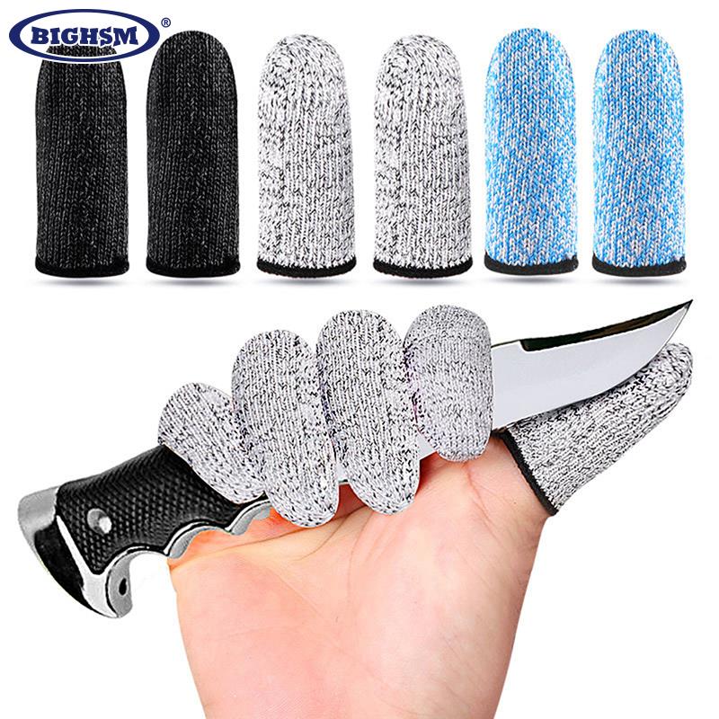 1 par dedo berços corte luvas  - Cut Resistant Glove avaliação e preço