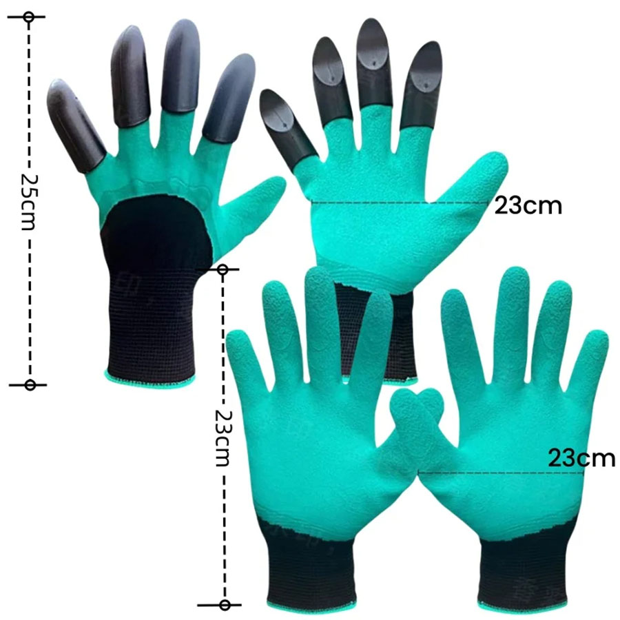 1 par de luvas de jardinagem c - Gardening Glove Waterproof avaliação e preço