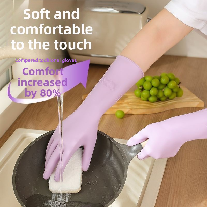 Luvas de lavagem de louça de l - Dish Glove Rubber avaliação e preço