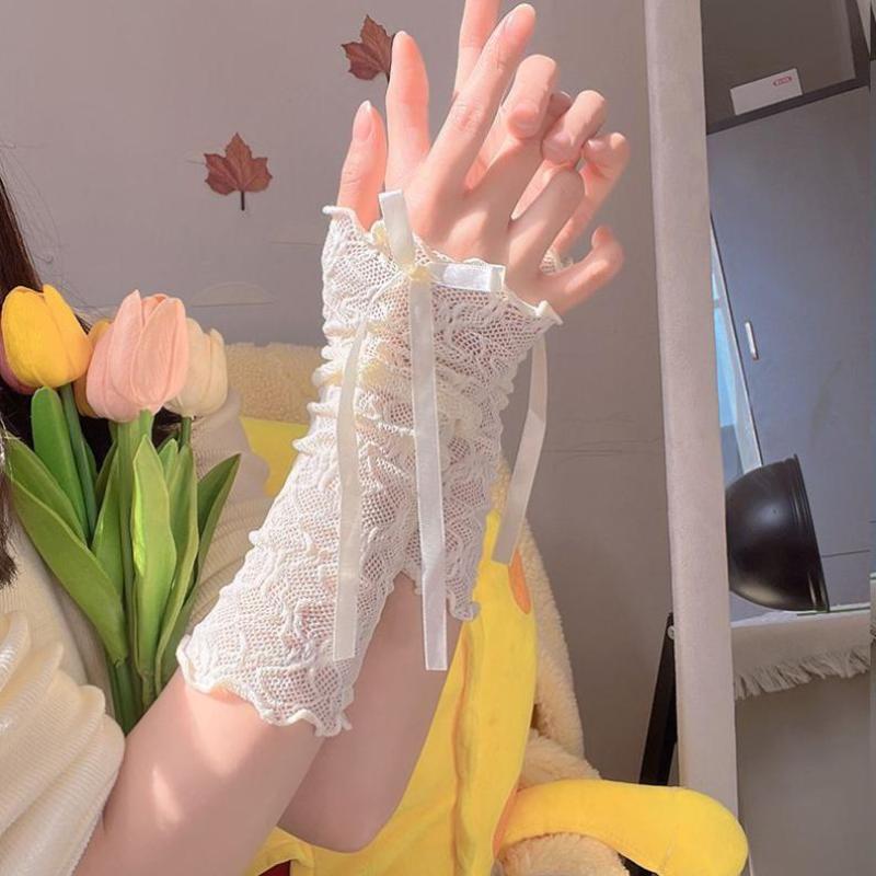 Luvas Góticas Femininas de Mal - Fingerless Glove Knit avaliação e preço