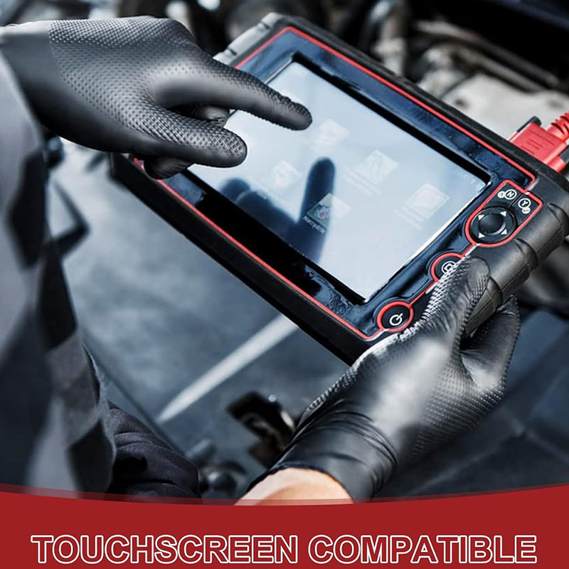 Luvas de nitrilo descartáveis  - Nitrile Mechanic Glove avaliação e preço