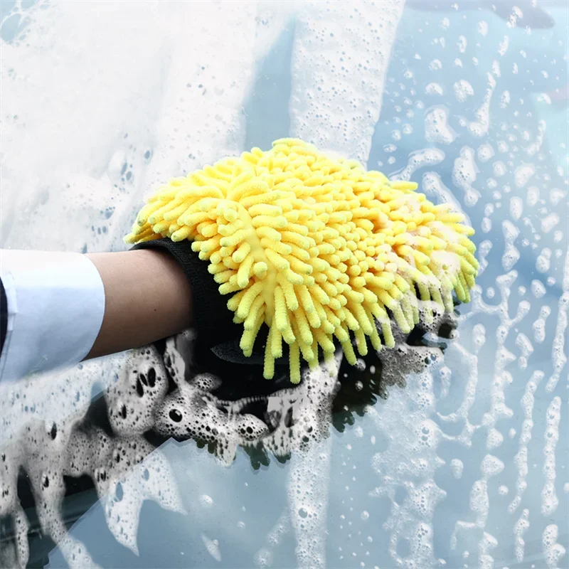 1/5 pçs luvas de lavagem de ca - Gardening Glove Waterproof avaliação e preço