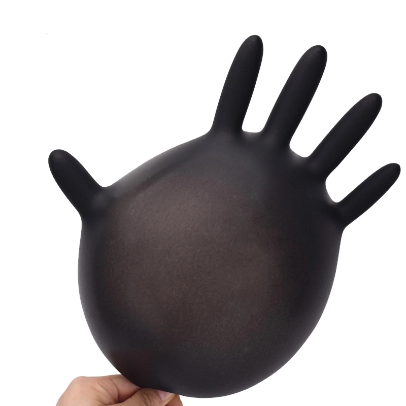 Luvas descartáveis pretas de n - Nitrile Mechanic Glove avaliação e preço