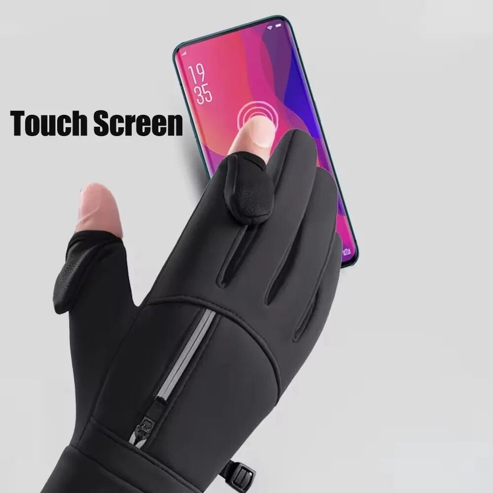1 par inverno quente tela de t - Ski Glove Waterproof avaliação e preço