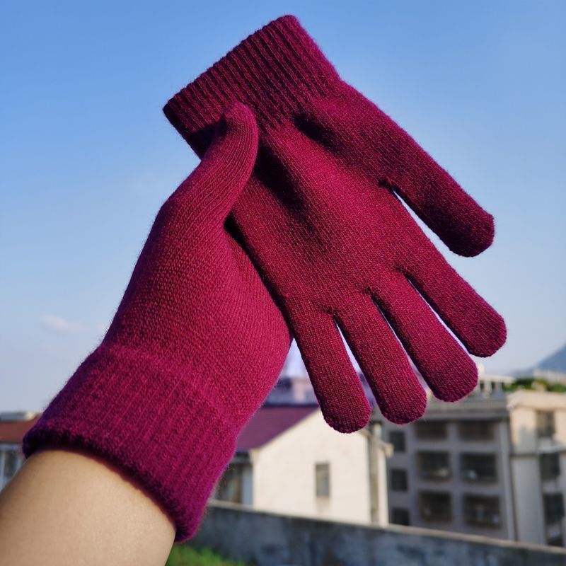 Luvas de Lã Tricotadas para Ho - Wool Glove Lined avaliação e preço