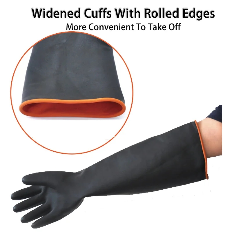 Luvas de borracha resistentes  - Rubber Glove Cleaning avaliação e preço