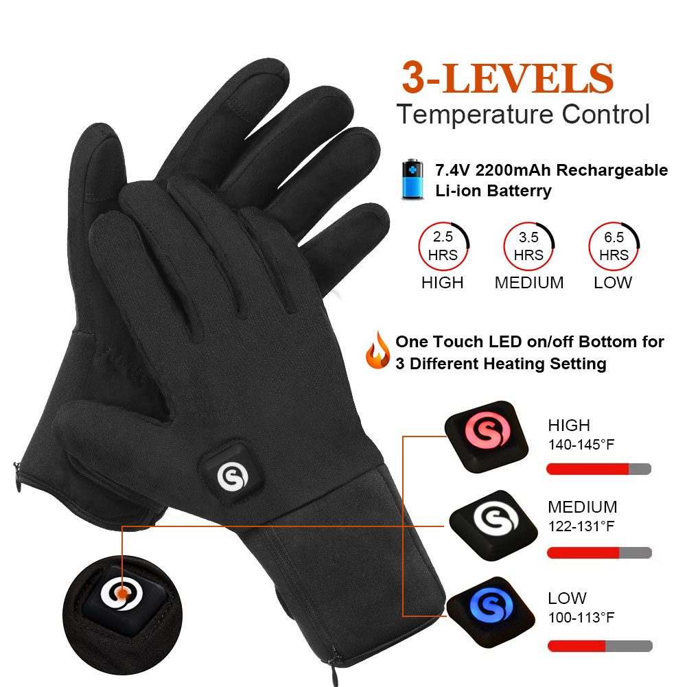 Luvas de motocicleta aquecidas - Heat Resistant Glove avaliação e preço