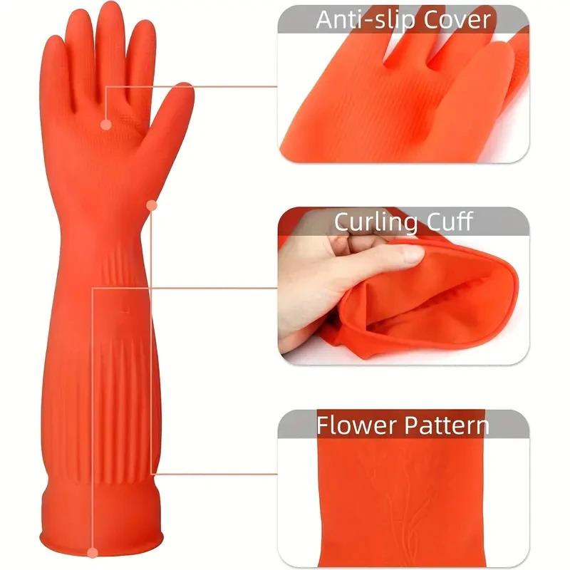 Luvas longas de borracha reuti - Rubber Glove Cleaning avaliação e preço
