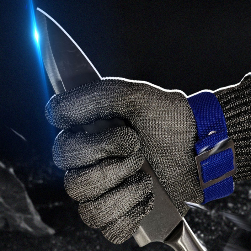 Luva de metal de malha anti-co - Cut Resistant Glove avaliação e preço
