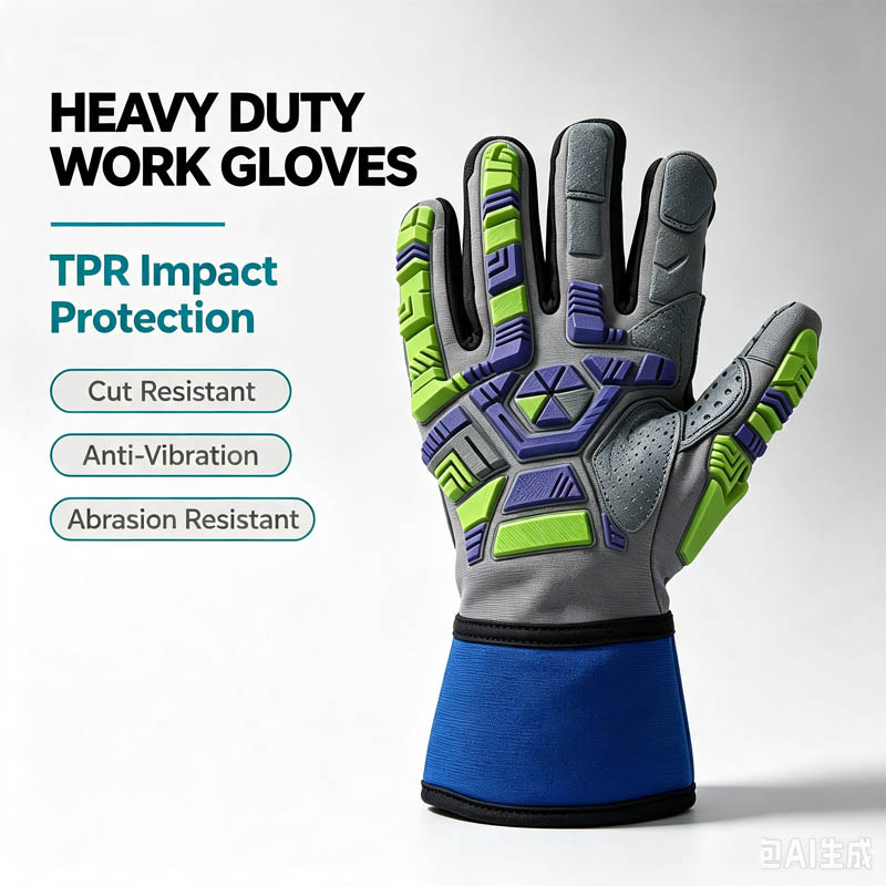 Luva de segurança para trabalh - Work Glove Impact avaliação e preço