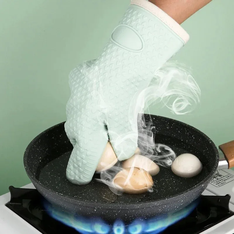 Capa de mão anti-calor de 1 pe - Oven Mitt Silicone avaliação e preço