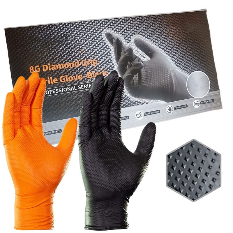 Luvas de trabalho de segurança - Nitrile Mechanic Glove avaliação e preço