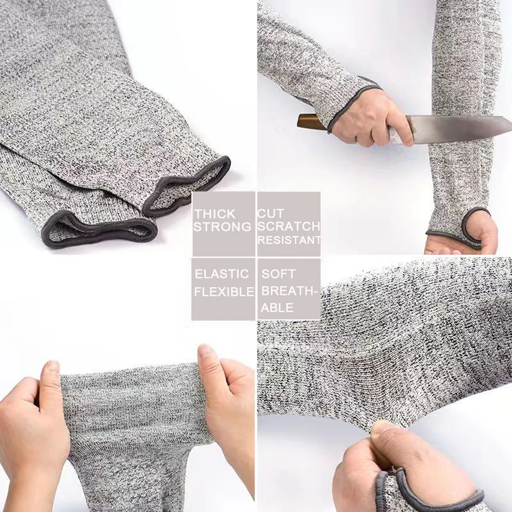 Manga de braço de segurança, l - Cut Resistant Glove avaliação e preço