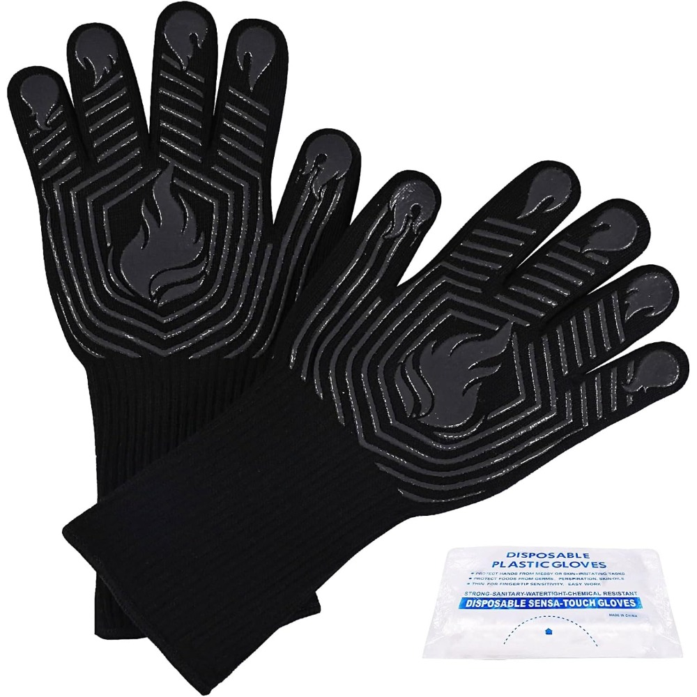 Luvas para Churrasco, 1472 ° L - Oven Mitt Silicone avaliação e preço